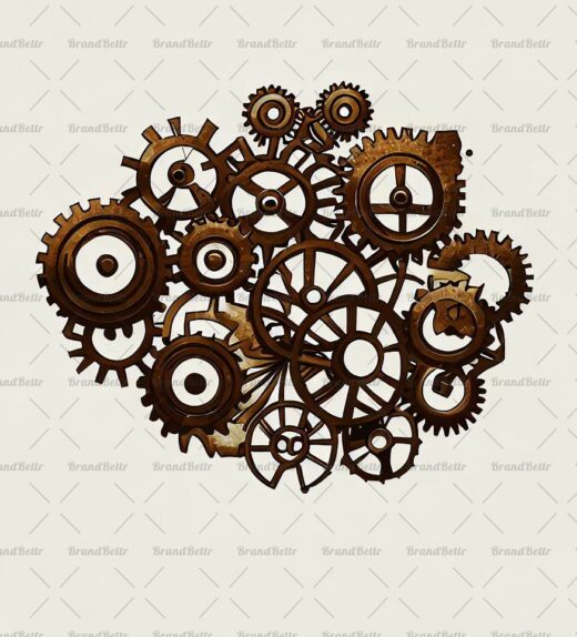 Steampunk Zahnräder